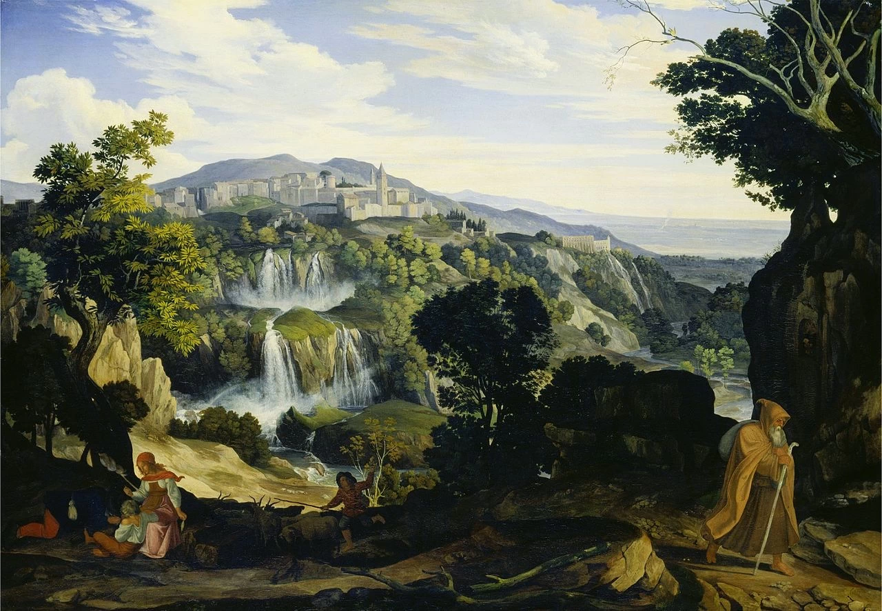 Carl Philipp Fohr - Cascatelle di Tivoli, Städelsches Kunstinstitut und Städtische Galerie